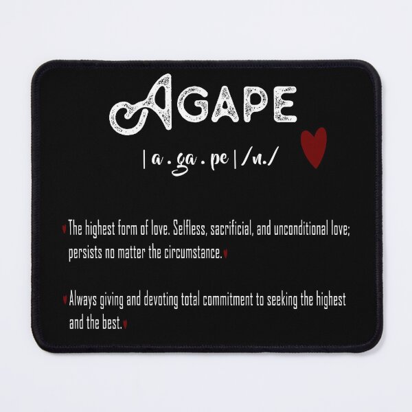 Item preview, Copy of Agape Definition - Agape Art Print - Definition Art Print - Digital Wall Art - Library Decorations - Gift for Bookworm - Book Lover Poster designed and sold by Humais Store.
