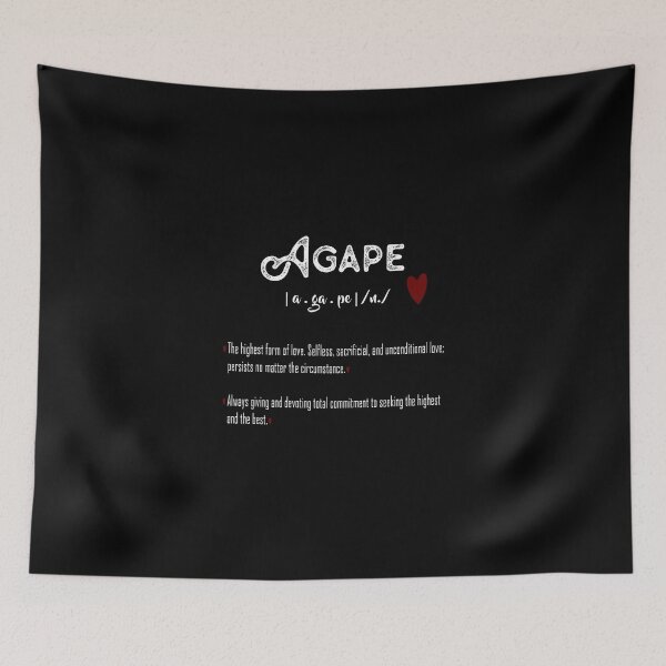Item preview, Copy of Agape Definition - Agape Art Print - Definition Art Print - Digital Wall Art - Library Decorations - Gift for Bookworm - Book Lover Poster designed and sold by Humais Store.