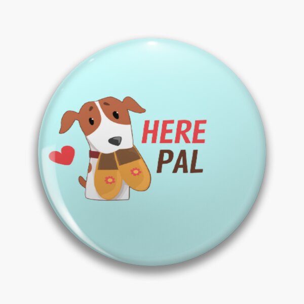 Item preview, Cute Dog Distraction Here Pal designed and sold by surprise-to-me.