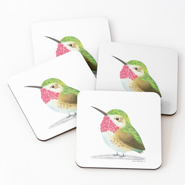 Item preview, Calliope Hummingbird designed and sold by julianamotzko.