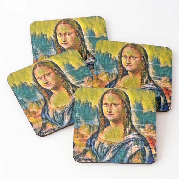 Item preview, "Mona Lisa (1)" great art reimagined  designed and sold by thalasson.
