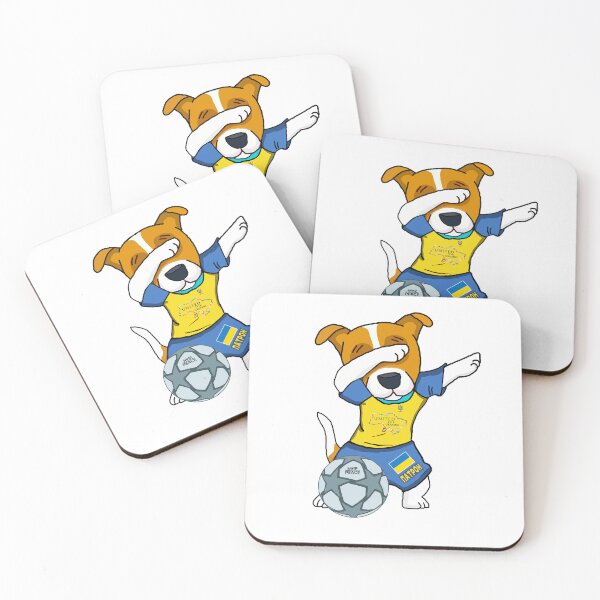Item preview, Dabbing Ukrainian Dog Patron Football Soccer Ukraine Peace designed and sold by Aide.