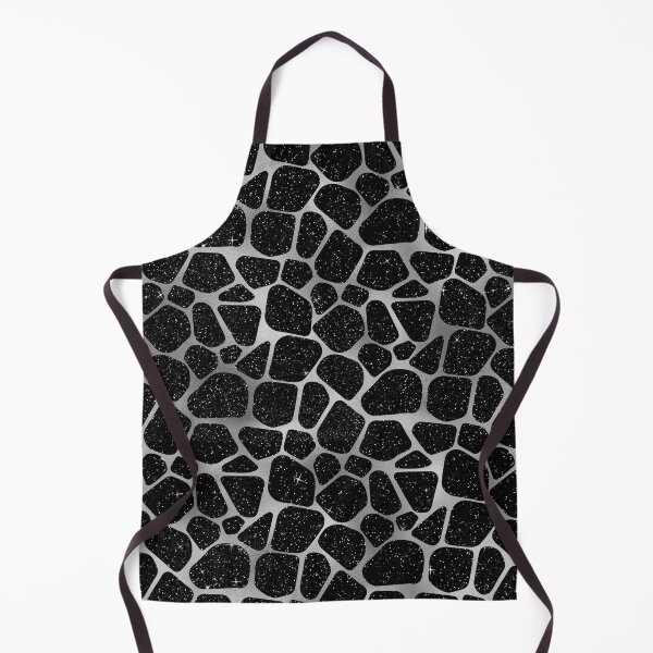 Item preview, Black Silver Mosaic Patterns | Silver Black Textures designed and sold by TrendyGlitter.