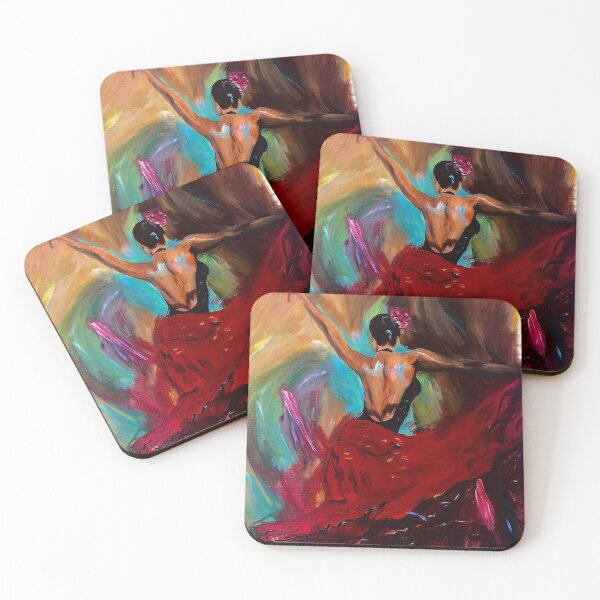 Item preview, Spanish Dancer in Red designed and sold by vickydinov.