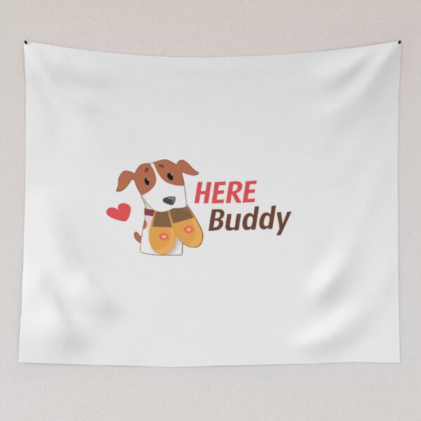 Item preview, Cute Dog Distraction Here Buddy designed and sold by surprise-to-me.