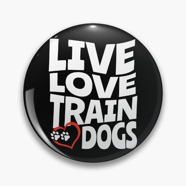 Item preview, Live, Love, Train Dogs |  Retro 70's Style Groovy Dog Training, White designed and sold by arlutai.
