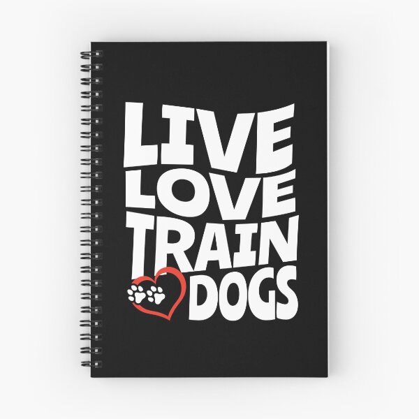 Item preview, Live, Love, Train Dogs |  Retro 70's Style Groovy Dog Training, White designed and sold by arlutai.