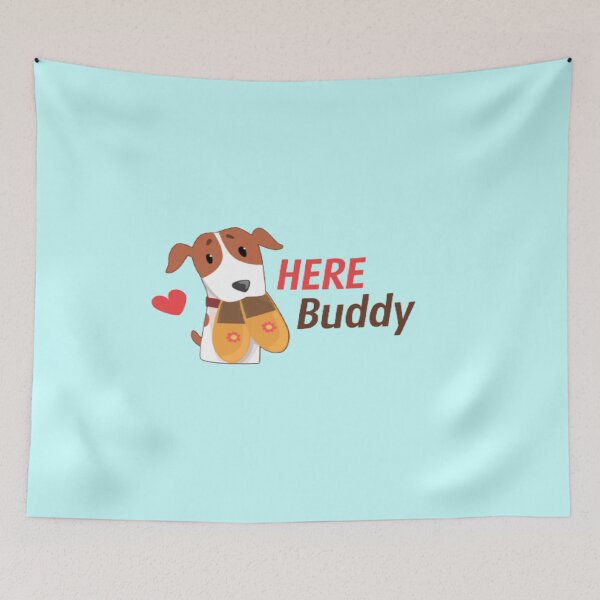 Item preview, Cute Dog Distraction Here Buddy designed and sold by surprise-to-me.