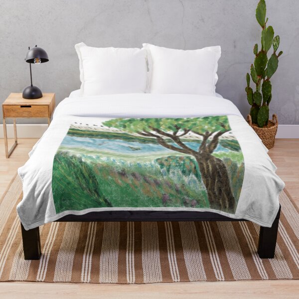 Item preview,  Great Blue Heron in Pond designed and sold by NatureDesigned.