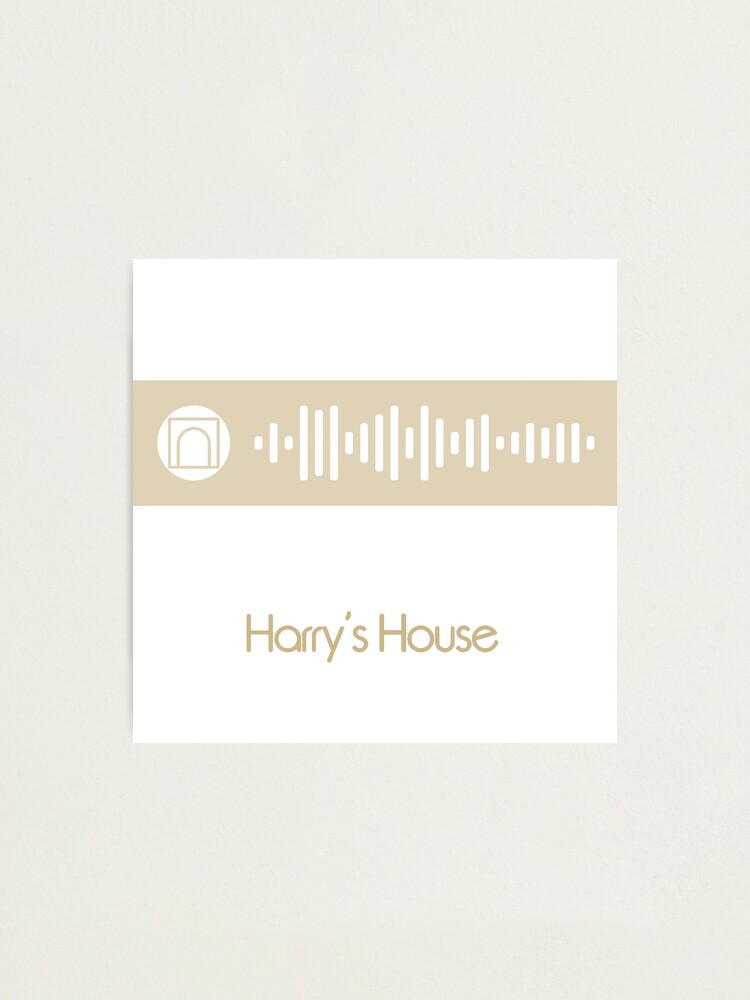 Lámina Fotográfica Código De Spotify Del álbum Harrys House Harry Styles De Anelimshop Redbubble