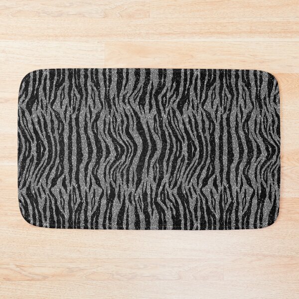 Item preview, Black Silver Patterns | Silver Black Textures  designed and sold by TrendyGlitter.