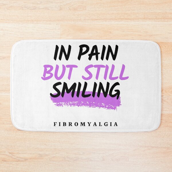 Item preview, In pain but still smiling-Fibromyalgia Awareness designed and sold by Oreo2020 Creations.