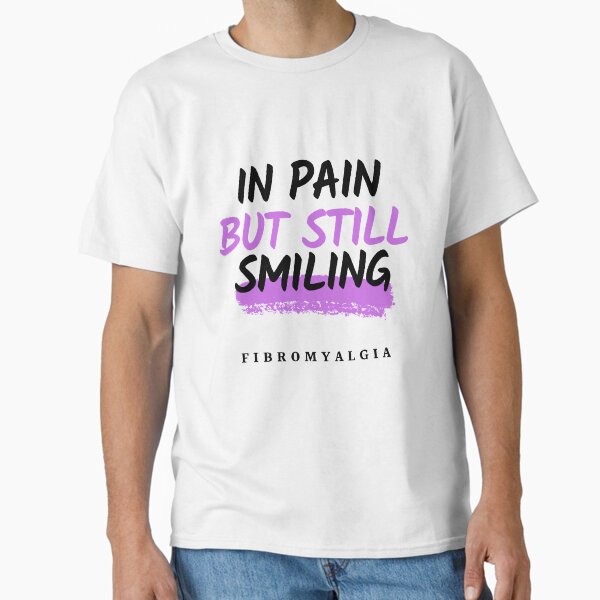 Item preview, In pain but still smiling-Fibromyalgia Awareness designed and sold by Oreo2020.