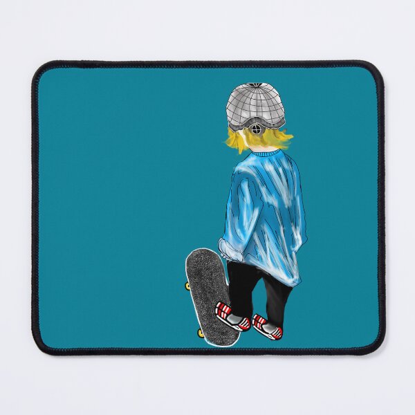 Item preview, Sk8ter kid, fun colorful drawing designed and sold by dusso.