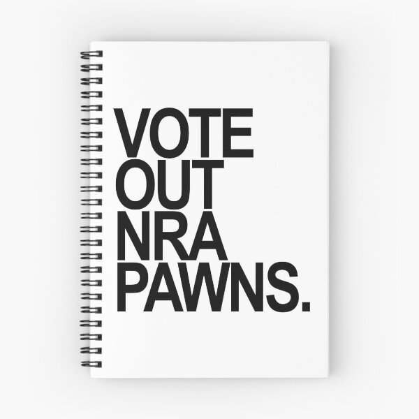 Item preview, Vota hacia fuera los peones de la NRA (negro) designed and sold by Thelittlelord.