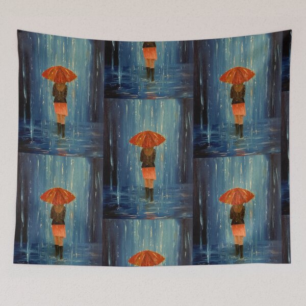 Item preview, Girl in the rain designed and sold by Kerry Mart.