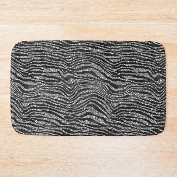 Item preview, Black Silver Patterns 3 | Silver Black Textures  designed and sold by TrendyGlitter.