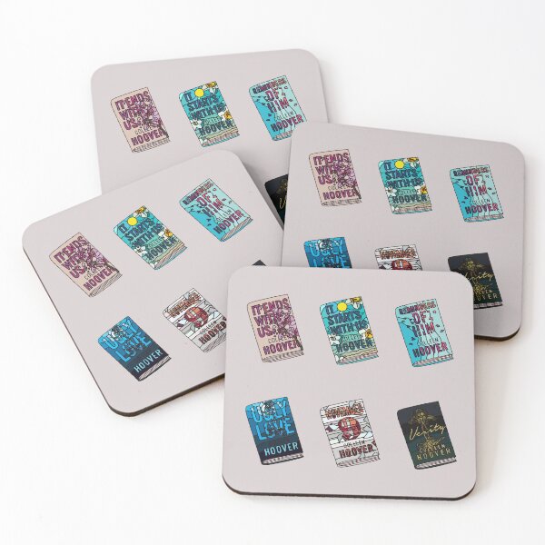 Item preview, Colleen Hoover book stack designed and sold by lalashellsArt.