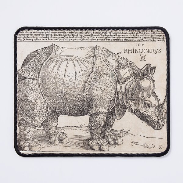 Item preview, Dürer's Rhinoceros designed and sold by Amanda1775.