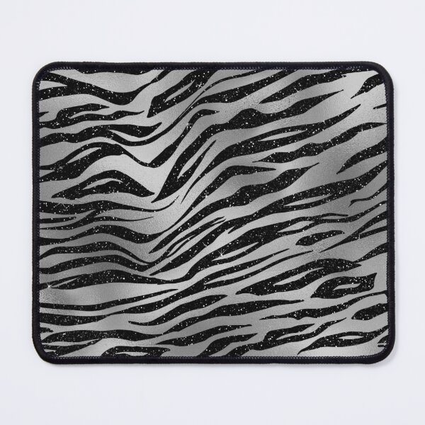 Item preview, Black Silver Patterns 4 | Silver Black Textures  designed and sold by TrendyGlitter.