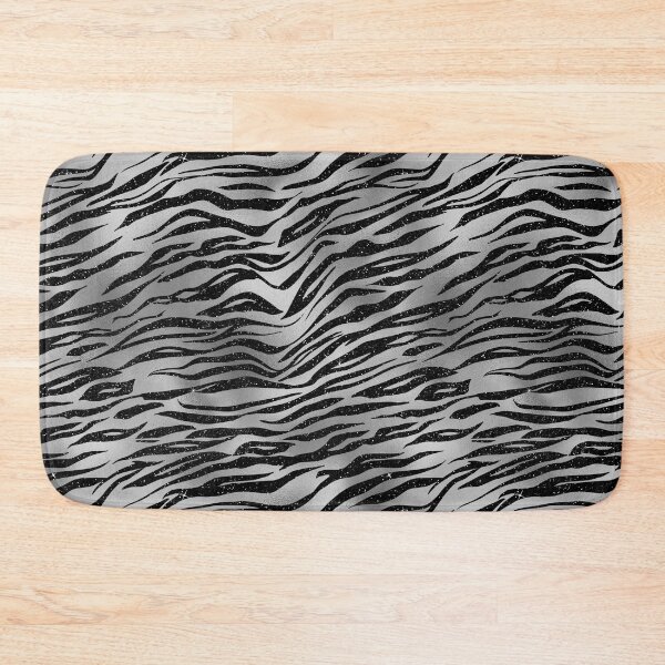 Item preview, Black Silver Patterns 4 | Silver Black Textures  designed and sold by TrendyGlitter.