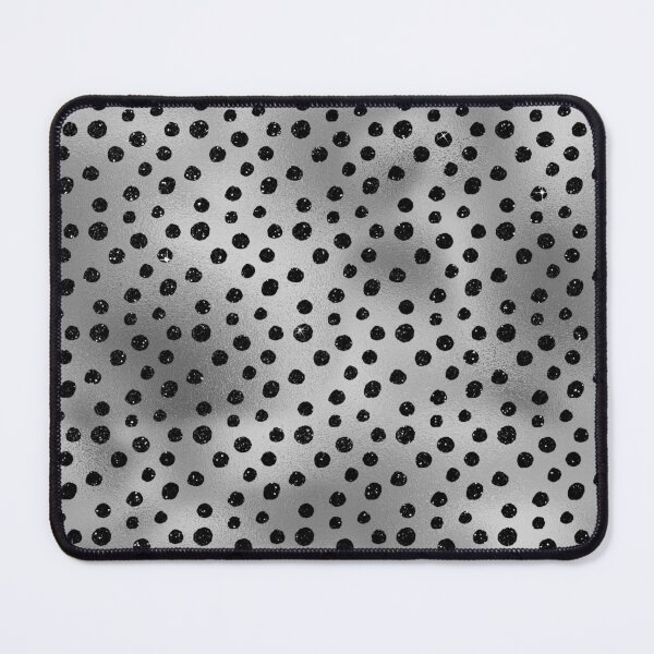 Item preview, Black Silver Patterns 5 | Silver Black Textures  designed and sold by TrendyGlitter.