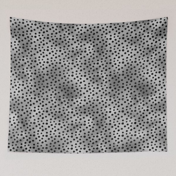 Item preview, Black Silver Patterns 5 | Silver Black Textures  designed and sold by TrendyGlitter.