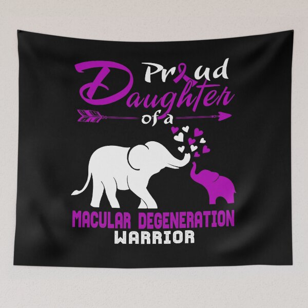 Item preview, Proud Daughter Of A Macular Degeneration Warrior  designed and sold by Hatjar.