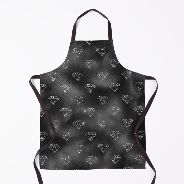 Item preview, Diamond Black Silver Patterns | Silver Black Textures designed and sold by TrendyGlitter.