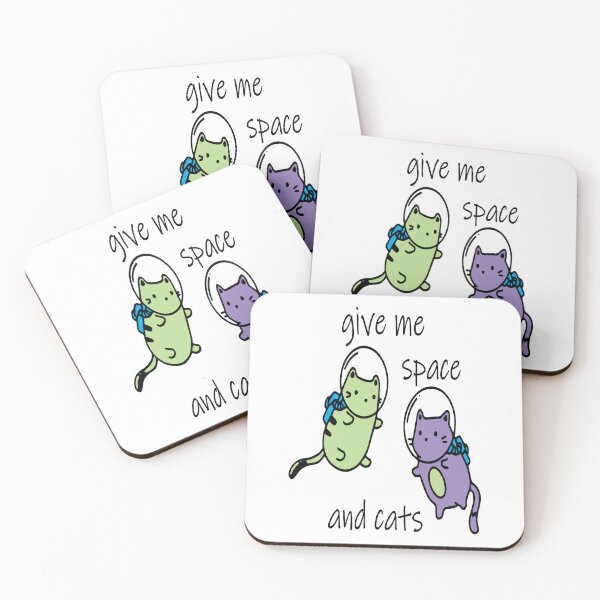 Item preview, give me space and cats, funny space cat designed and sold by XXgooddeedXX.