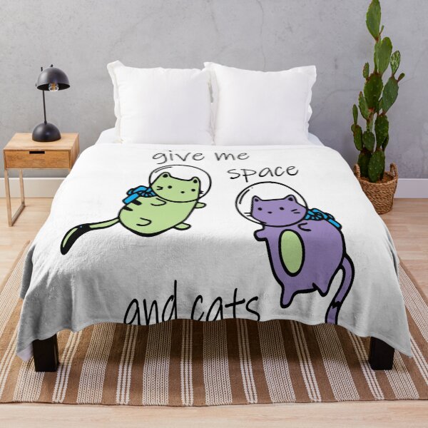Item preview, give me space and cats, funny space cat designed and sold by XXgooddeedXX.