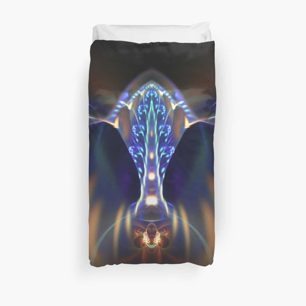 Extraterrestrial life #fractal art Duvet Cover