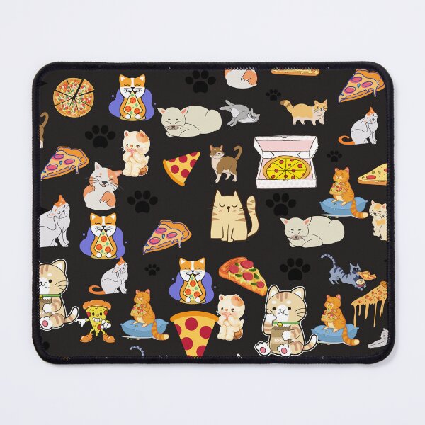 Item preview, Cats eating a pizza designed and sold by Yugster24.