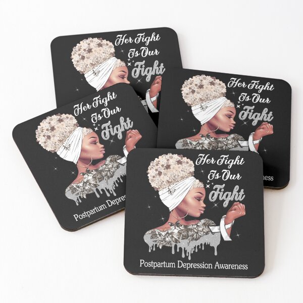 Item preview, Her Fight Is Our Fight Postpartum Depression Awareness designed and sold by Mnrshirley.