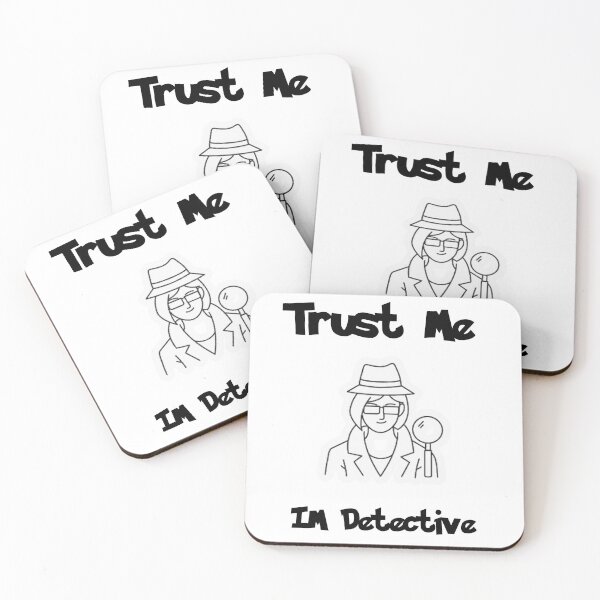 Item preview, TRUST ME IM DETECTIVE- Funny Quotes  designed and sold by NEW-YORK-STYLE.