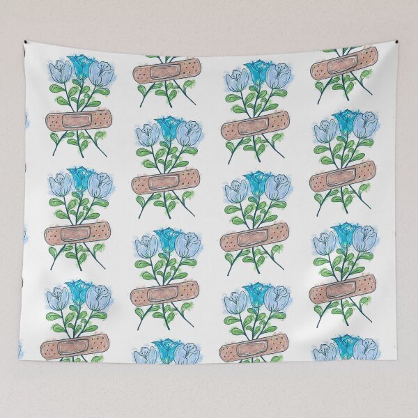Item preview, Bandage Blue Flower  designed and sold by missmann.