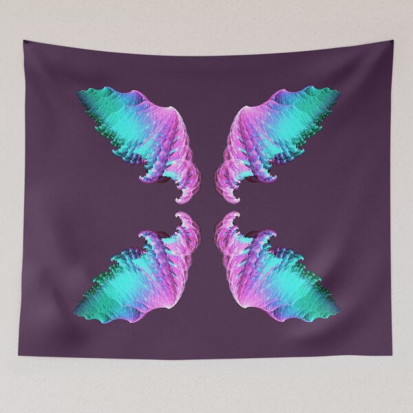 Item preview, Wings #fractal art designed and sold by blackhalt.
