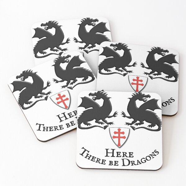 Item preview, Renaissance Festival Here There be Dragons design designed and sold by MyJojoBean.
