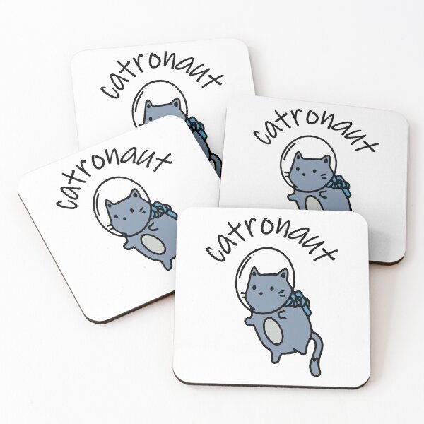 Item preview, catronaut, funny space cat designed and sold by XXgooddeedXX.