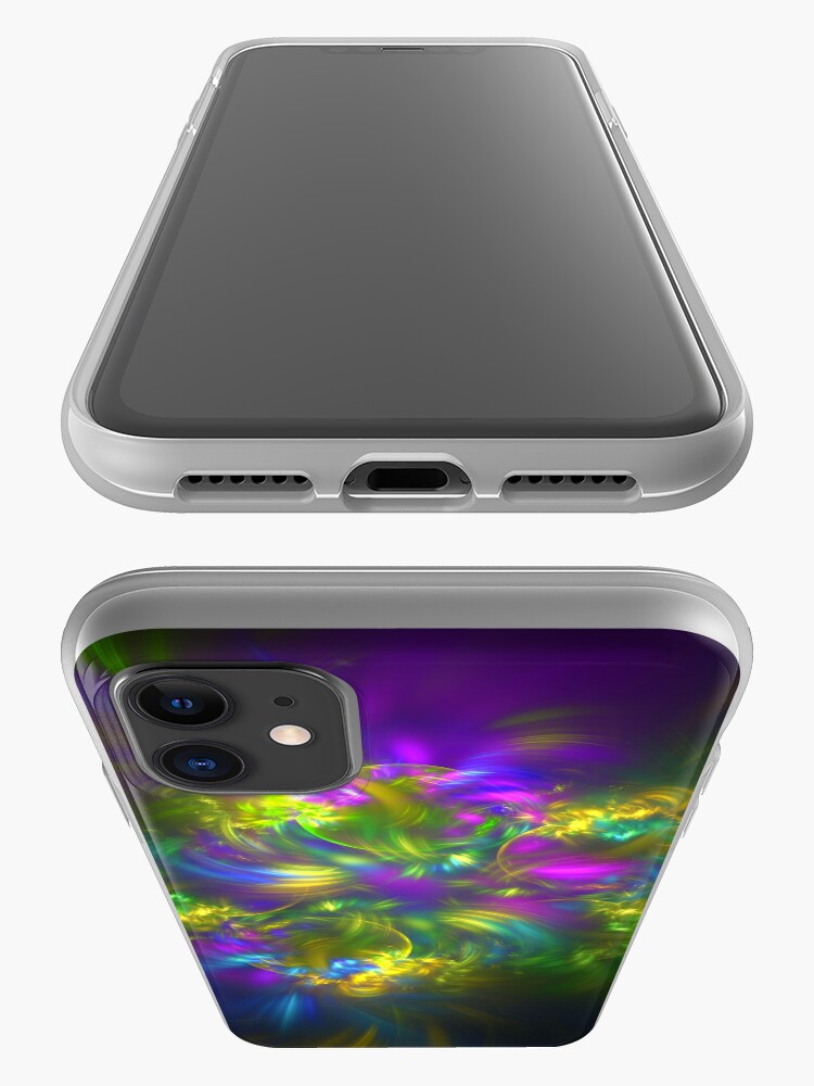 Alternate view of Five stars #fractals iPhone Case & Cover