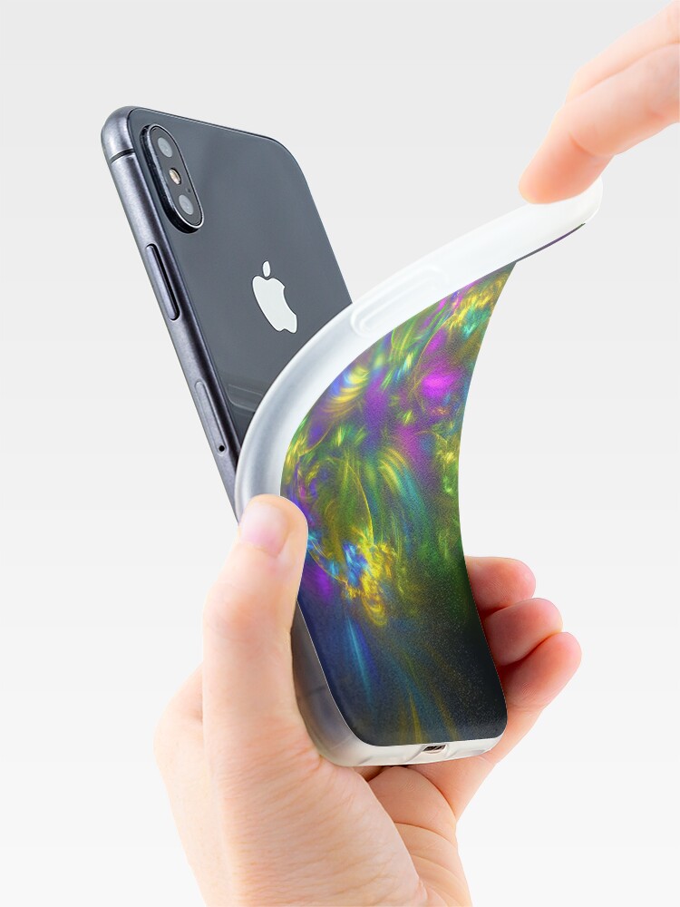Alternate view of Five stars #fractals iPhone Case & Cover