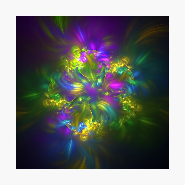 Five stars #fractals Photographic Print