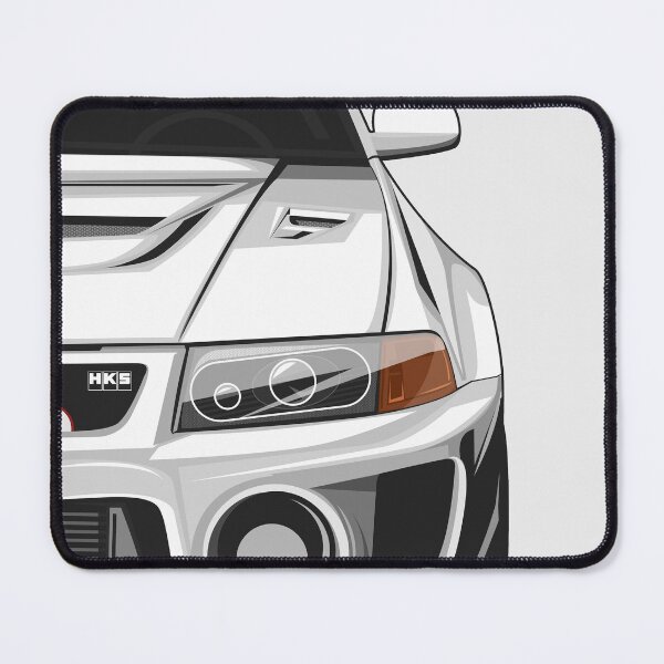 Aperçu de l'œuvre Mitsubishi Évo créée et vendue par stickerhappy30.