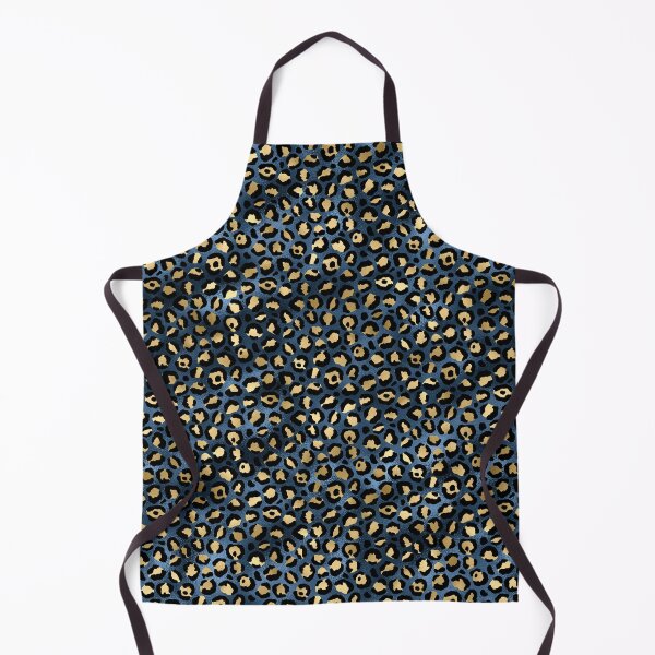 Artikelvorschau, Blaue gelbe Leopardenmuster | Leoparden-Texturen entworfen und verkauft von TrendyGlitter.