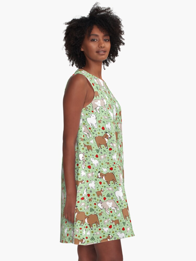 Alternate view of Goats A-Line Dress
