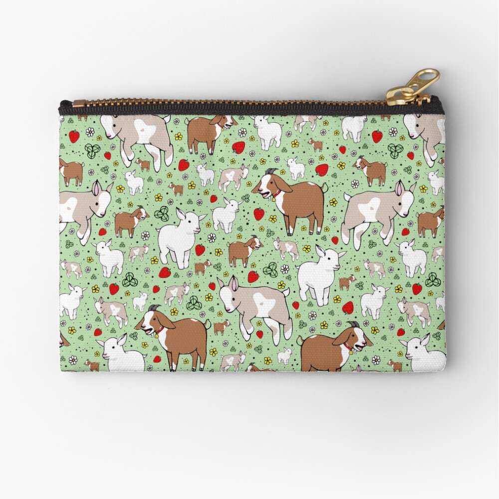 Goats Zipper Pouch