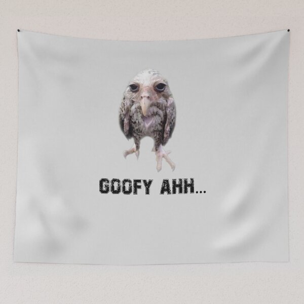 Item preview, Goofy Ahh Funny Meme with Goofy Ahh Bird designed and sold by PublicVibe.