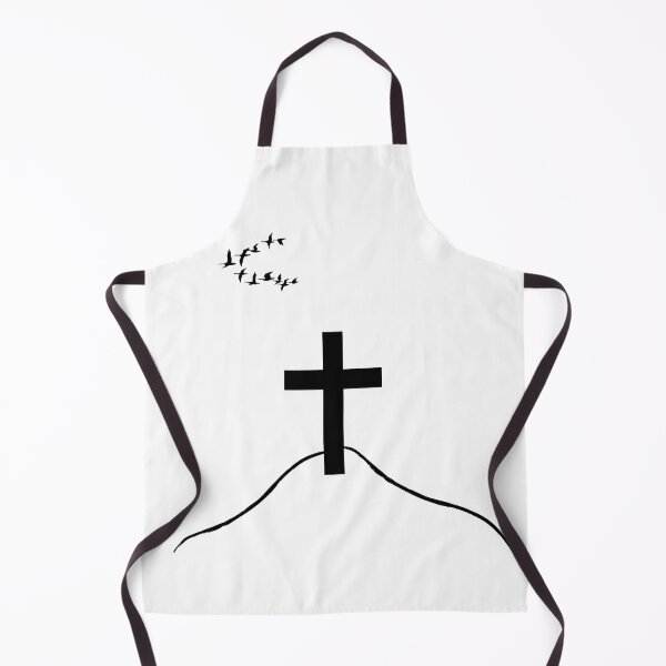 Item preview, Cross on a hill with birds. designed and sold by Libandol.