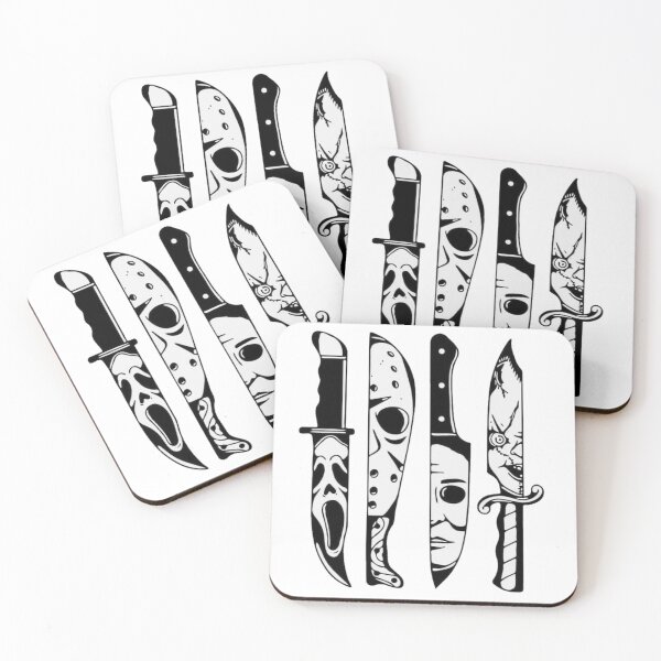 Item preview, Scream, Jason, Michael Myres and Chucky knifes designed and sold by apstarz.