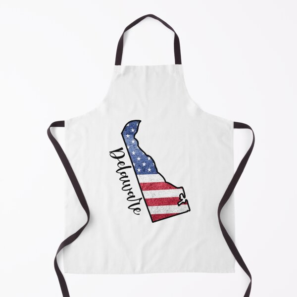 Item preview, Delaware State Outline with Patriotic USA American Flag designed and sold by Gsallicat.